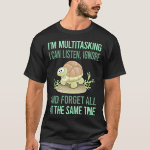 Multitasking Schildpad 12 T-shirt