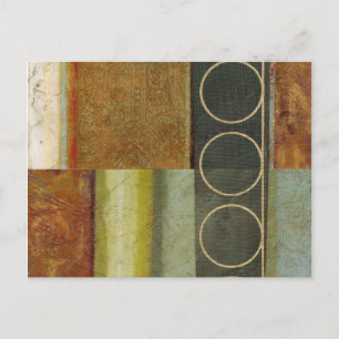 Multitextured Abstract schilderen door Visual Stud Briefkaart