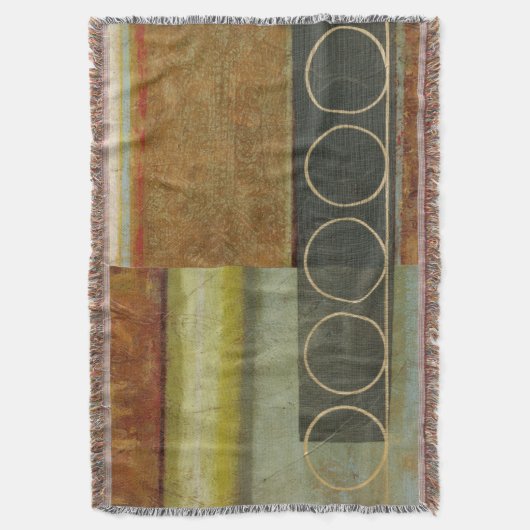 Multitextured Abstract schilderen door Visual Stud Deken (Voorkant Verticaal)