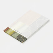 Multitextured Abstract schilderen door Visual Stud Post-it® Notes (Schuin)