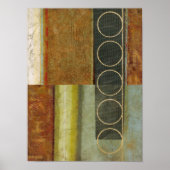 Multitextured Abstract schilderen door Visual Stud Poster (Voorkant)