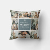 Multivakantiefoto's | Vrolijk kerstfeest | Cadeau Kussen (Achterkant)