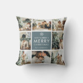 Multivakantiefoto's | Vrolijk kerstfeest | Cadeau Kussen (Voorkant)