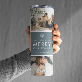 Multivakantiefoto's | Vrolijk kerstfeest | Cadeau Thermosbeker