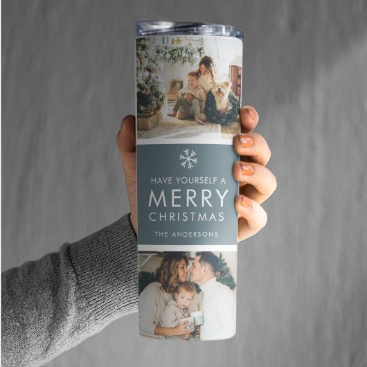 Multivakantiefoto's | Vrolijk kerstfeest | Cadeau Thermosbeker