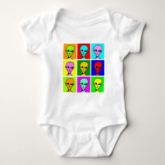 Multiversale Pop - Gepersonaliseerd Romper (Voorkant)