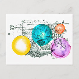 Multiverse Fine Art uitbreiden Briefkaart