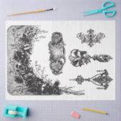 Multizwart-wit Motifs - Ontkoppeld papier (Craft)