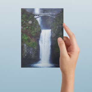 Multnomah Falls-ansichtkaart Briefkaart