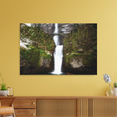 Multnomah Falls in the Columbia Gorge Canvas Afdruk (Insitu (Woonkamer))