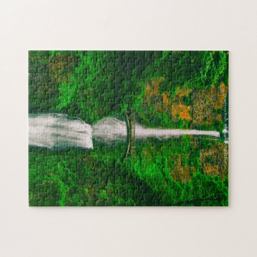 Multnomah Falls Oregon. Jigsaw Puzzle (Horizontal)