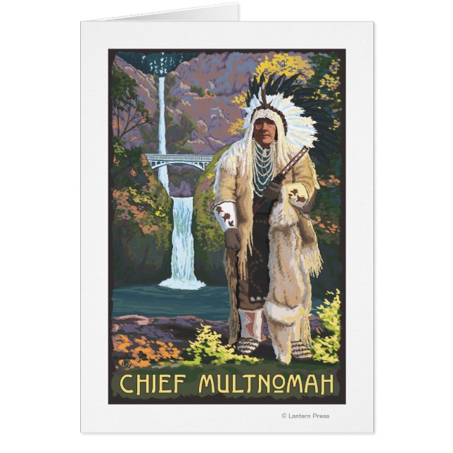 Multnomah Falls, OregonChef Multnomah (Devant)