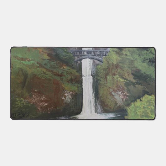 Multnomah Falls-uitzicht Bureaumat (Voorkant)