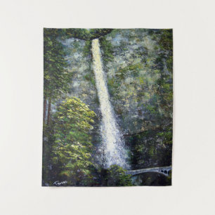 Multnomah-Herfst -1 (oorspronkelijke olieafdekking Wandkleed