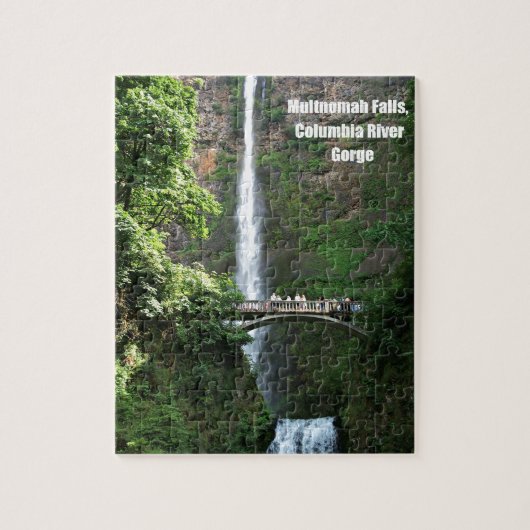 Multnomah Herfsten, Columbia River Gorge Legpuzzel (Verticaal)