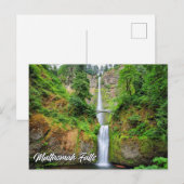 Multnomah Herfsten, Columbia River Gorge, Oregon,  Briefkaart (Voorkant / Achterkant)