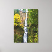 Multnomah-Herfsten, Columbia River Gorge, Oregon Canvas Afdruk (Voorkant)