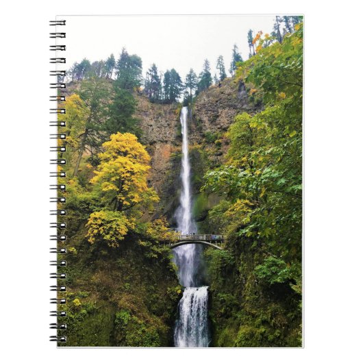 Multnomah-Herfsten, Columbia River Gorge, Oregon Notitieboek (Voorkant)