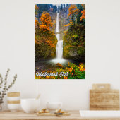 Multnomah-Herfsten, Columbia River Gorge, Oregon Poster (Keuken)