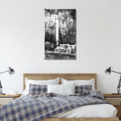 Multnomah-Herfsten en Lodge-foto Canvas Afdruk (Insitu (Slaapkamer))