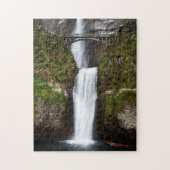 Multnomah-Herfsten in de Columbia Gorge Legpuzzel (Verticaal)