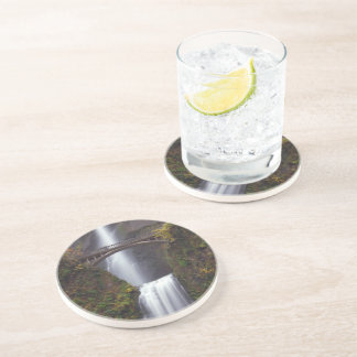 Multnomah-Herfsten in de late herfst Zandsteen Onderzetter