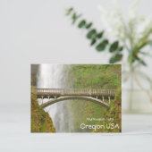 Multnomah Herfsten in Oregon Briefkaart (Staand voorkant)