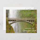 Multnomah Herfsten in Oregon Briefkaart (Voorkant / Achterkant)