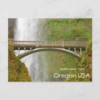 Multnomah Herfsten in Oregon Briefkaart