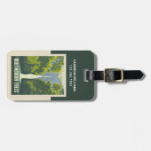 Multnomah-Herfsten | Oregon Bagagelabel (Voorkant horizontaal)