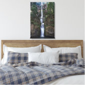Multnomah-Herfsten, Oregon Canvas Afdruk (Insitu (Slaapkamer))