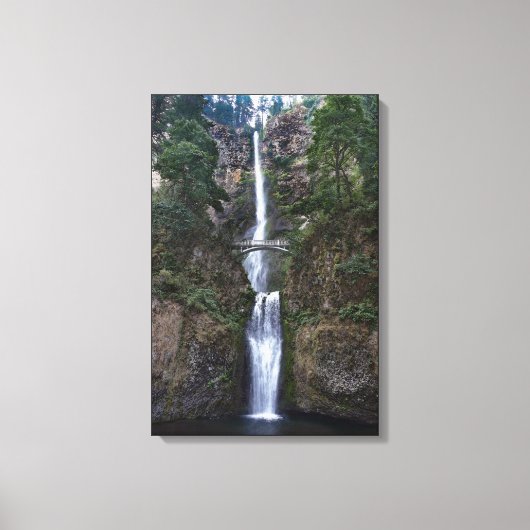 Multnomah-Herfsten, Oregon Canvas Afdruk (Voorkant)