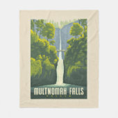 Multnomah-Herfsten | Oregon Fleece Deken (Voorkant)