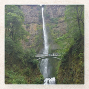 Multnomah-Herfsten, Oregon Glazen Onderzetter