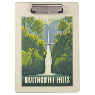 Multnomah-Herfsten Oregon Klembord
