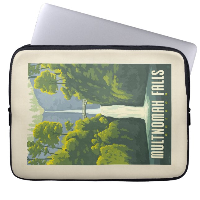 Multnomah-Herfsten | Oregon Laptop Sleeve (Voorkant)