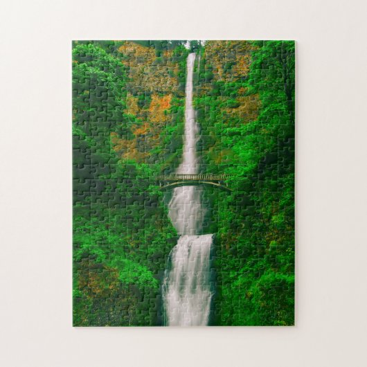 Multnomah Herfsten Oregon. Legpuzzel (Verticaal)