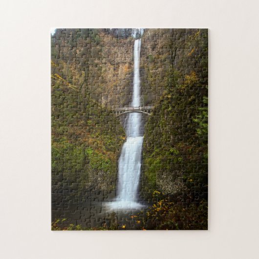 Multnomah Herfsten Oregon Puzzle Legpuzzel (Verticaal)