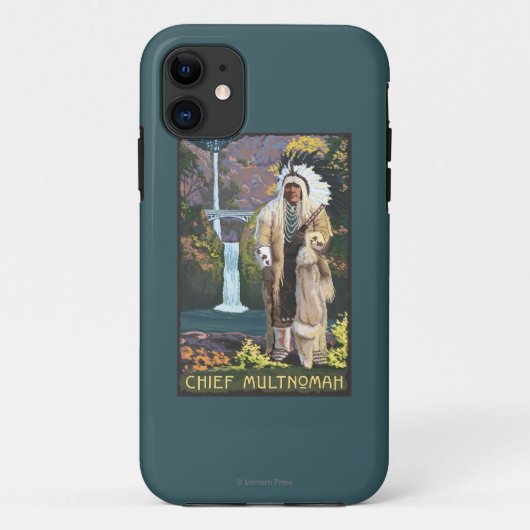 Multnomah-Herfsten, OregonChief Multnomah Case-Mate iPhone Case (Achterkant)
