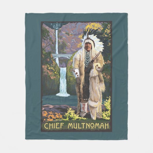 Multnomah-Herfsten, OregonChief Multnomah Fleece Deken (Voorkant)