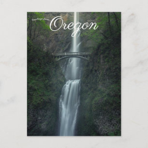 Multnomah Herfsten Portland Oregon Briefkaart