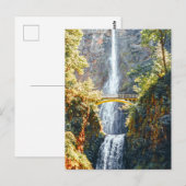 Multnomah Herfsten-Portland Oregon-Travel Briefkaart (Voorkant / Achterkant)