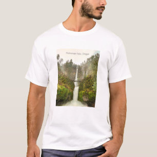 Multnomah Herfsten T Shirt Oregon Waterval