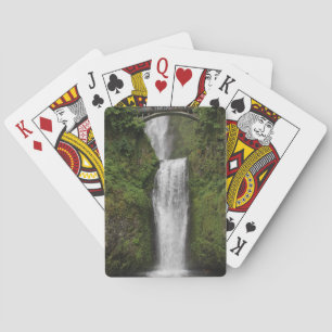 Multnomah-waterval grote print speelkaarten