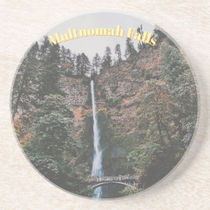 Multnomah-watervallen Zandsteen Onderzetter