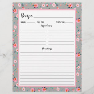 Multomap Pagina met roze roze roze bloemenpatroon
