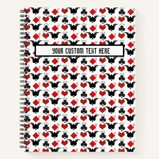 Multomap voor afspeelkaart Suit Game Room 3 Ring Notitieboek (Voorkant)