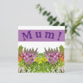 MUM ! Carte (Debout devant)