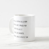 Mum Limerick de Favori 1 Photo Mug (Devant gauche)