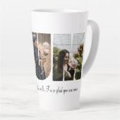 Mum Photo Collage Latte Mok (Rechterhoek)